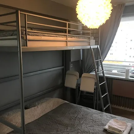 Meerblick Hochbett Kueche Boxspringbett Mm Apartment
